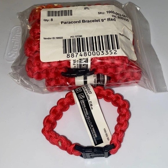 Paracord bracelets 8-pack - Picture 1 of 1
